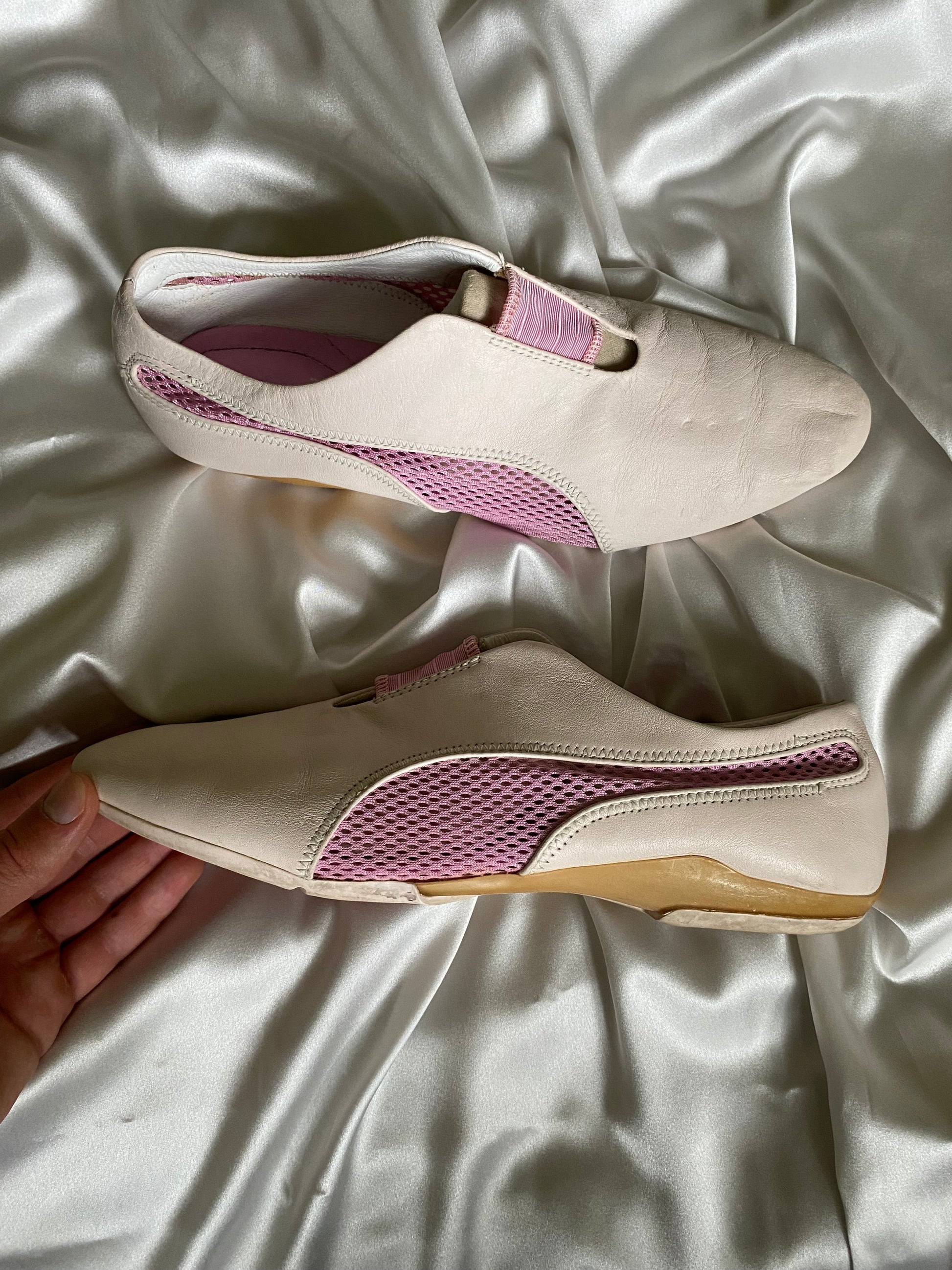 Soft Blush PUMA Slip-Ons – Size EU 39