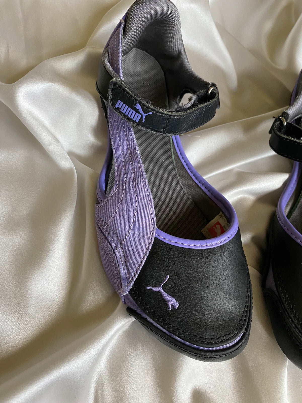 vintage puma ballerinas y2k ballet flats archive premium sporty rare flex japan racing core