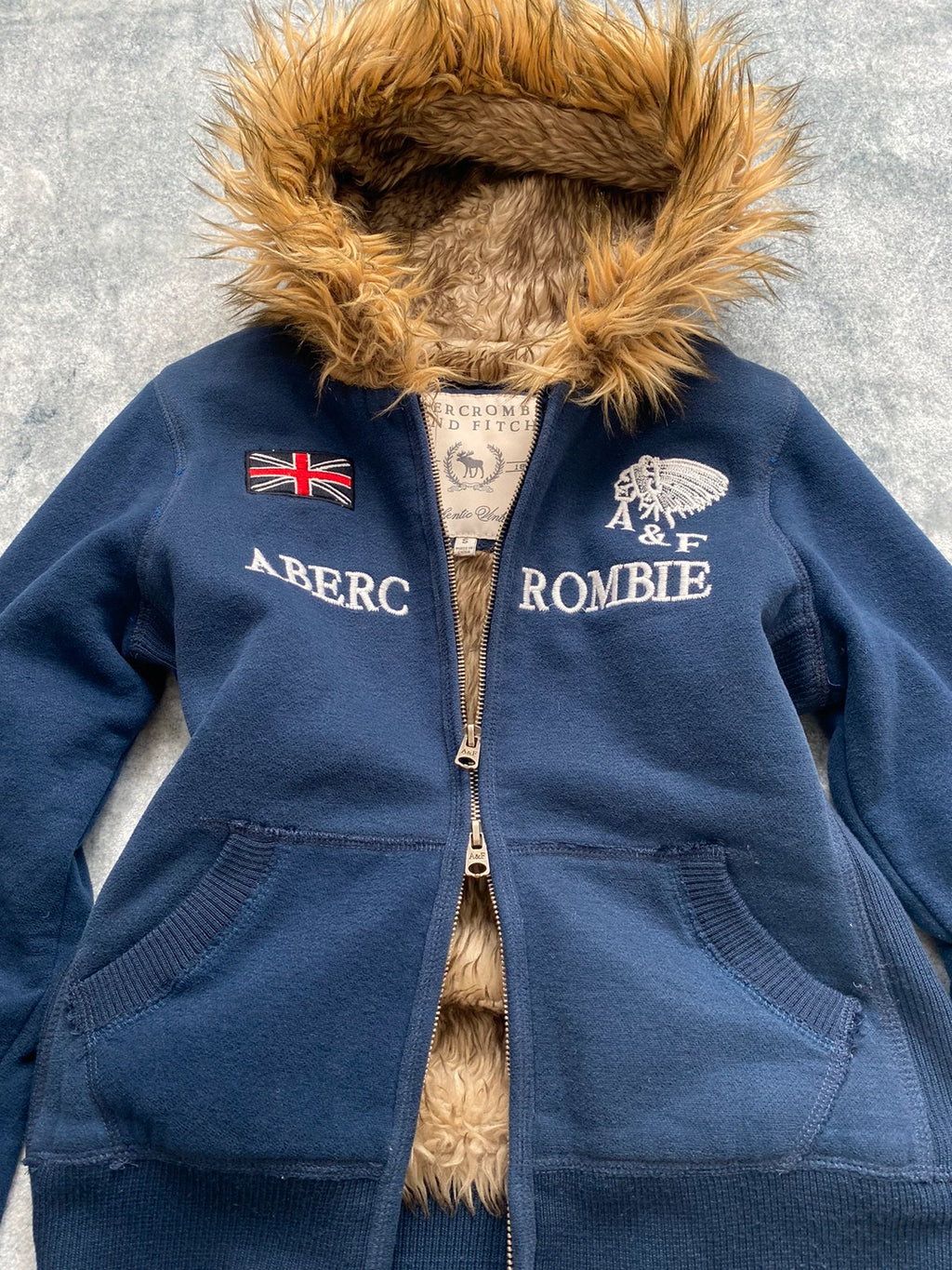 Abercrombie & Fitch Premium Women’s Zip Up Hoodie Size S