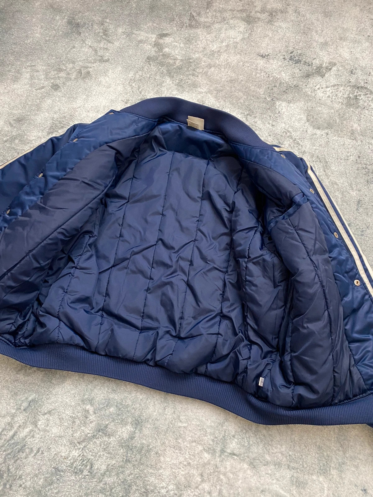 Adidas x New York Yankees Bomber Jacket Vintage Navy Y2K Size L