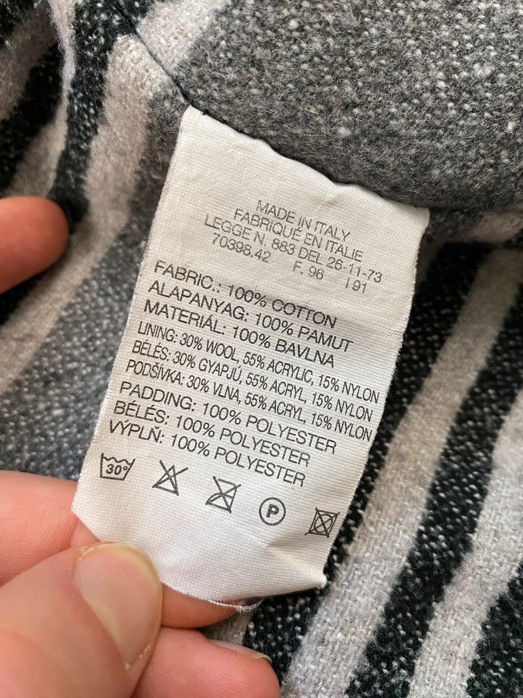 Archive Levi’s Workwear Archive Jacket Size M - Made in Italy - Lampo zipper