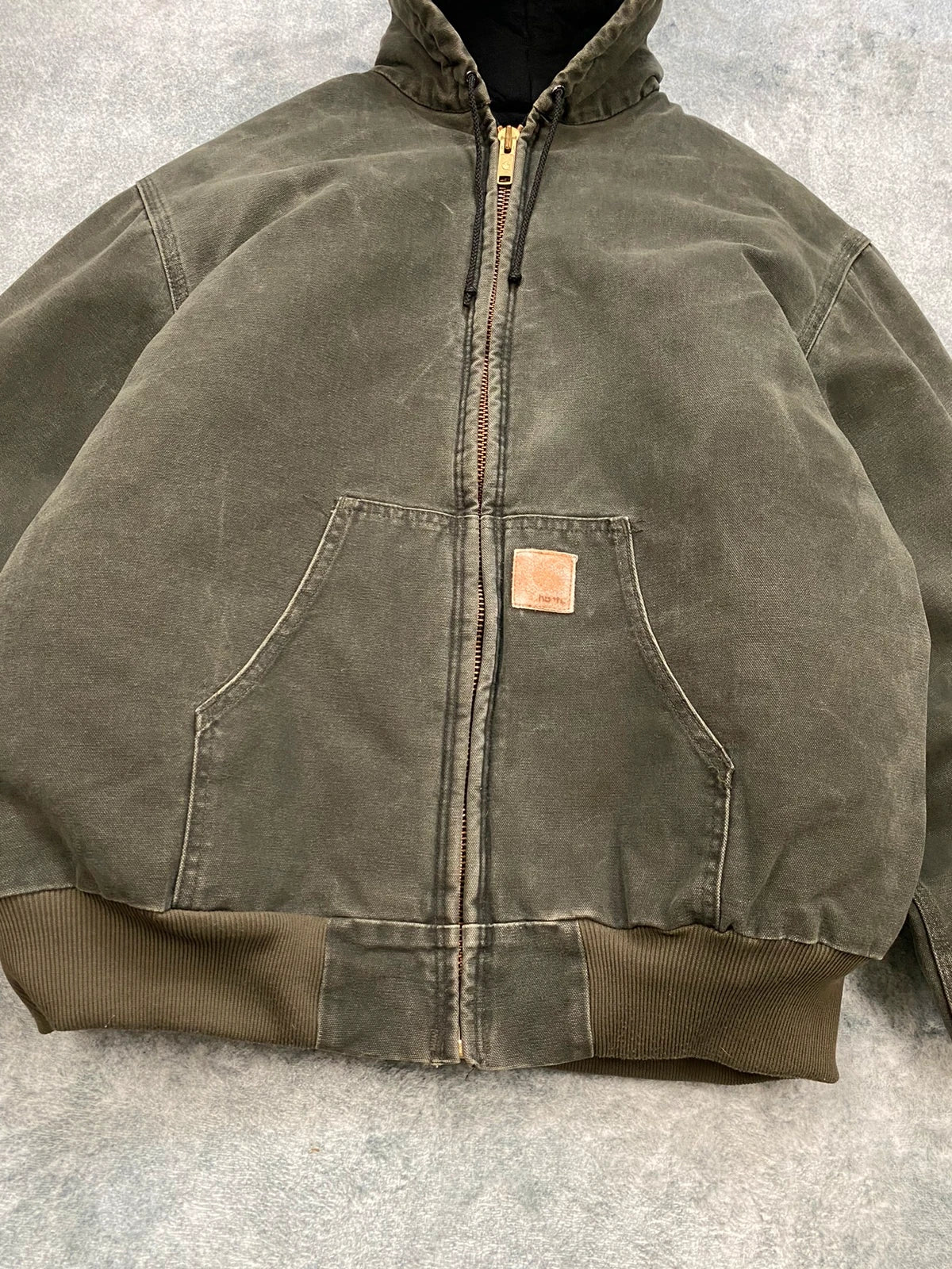 Carhartt Vintage Active Jacket J68 MOS Green Size XL