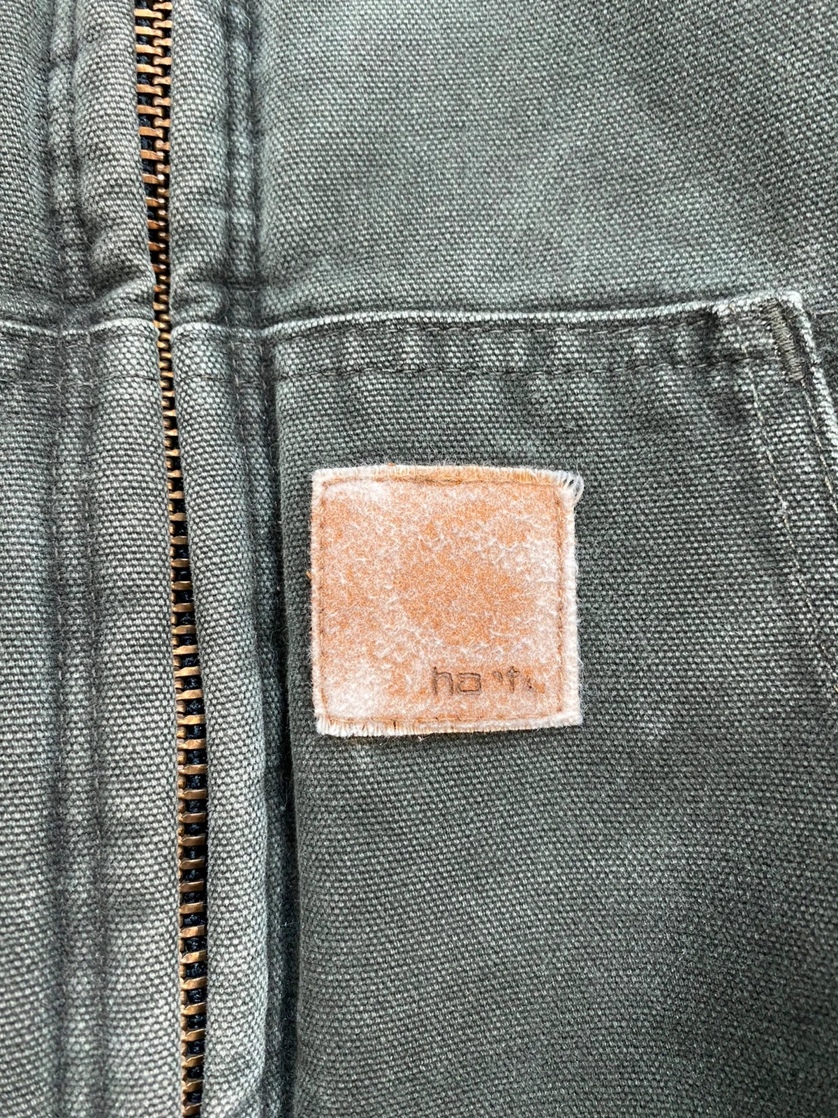 Carhartt Vintage Active Jacket J68 MOS Green Size XL