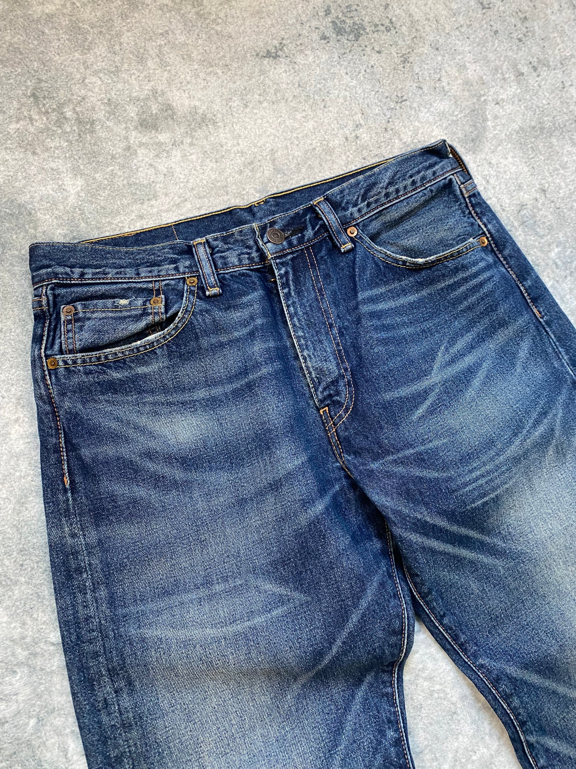 Levi’s 505 Bootcut Jeans – Vintage Washed Denim – Y2K Fit – Size 32/32
