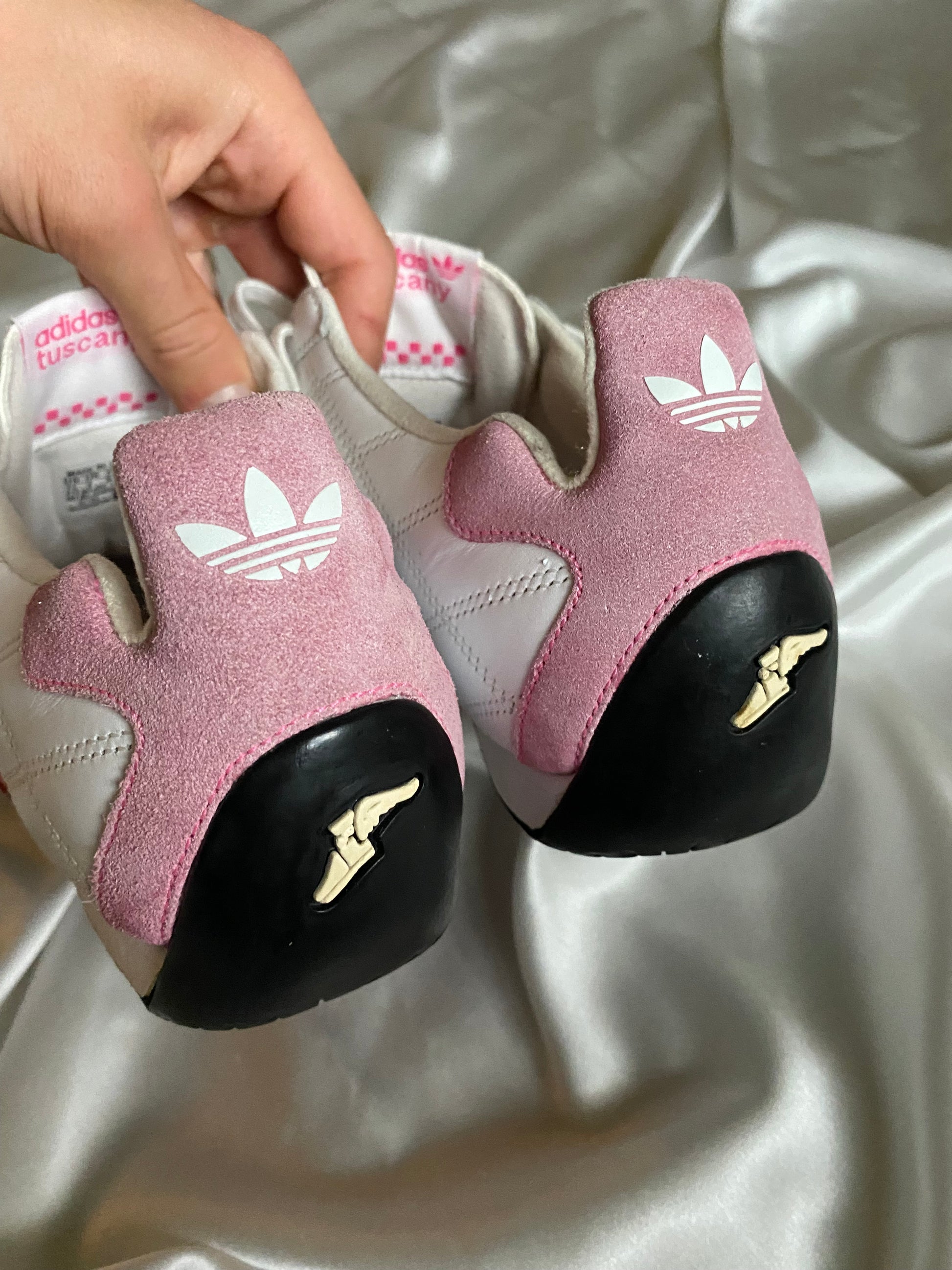 Adidas Goodyear Pink Quilted – Size EU ~38