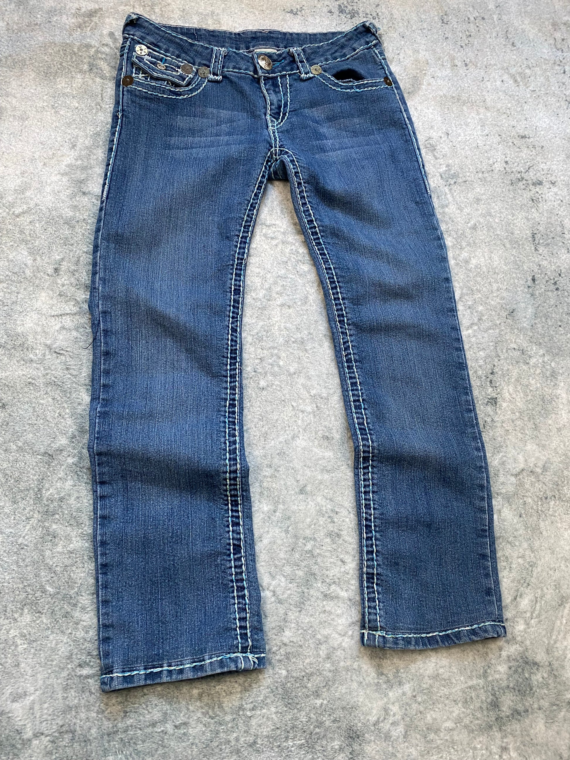 Vintage True Religion Women’s Jeans – Y2K Coquette – Size 28