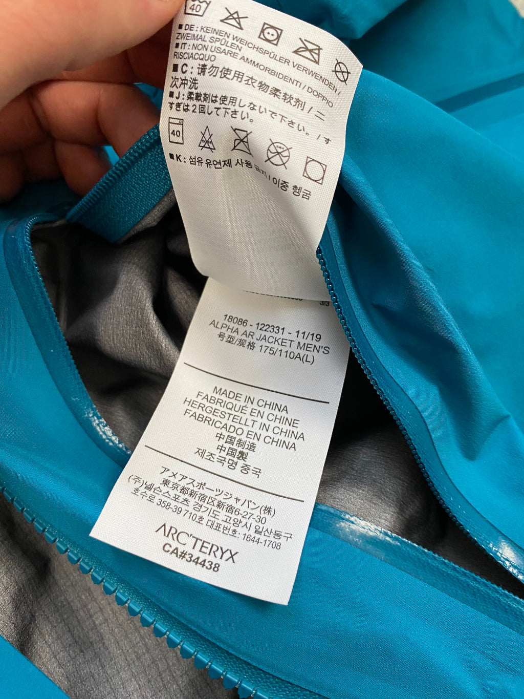 Arc’teryx Alpha AR GORE-TEX Pro Jacket - Navy, Blue 2019 - Size L