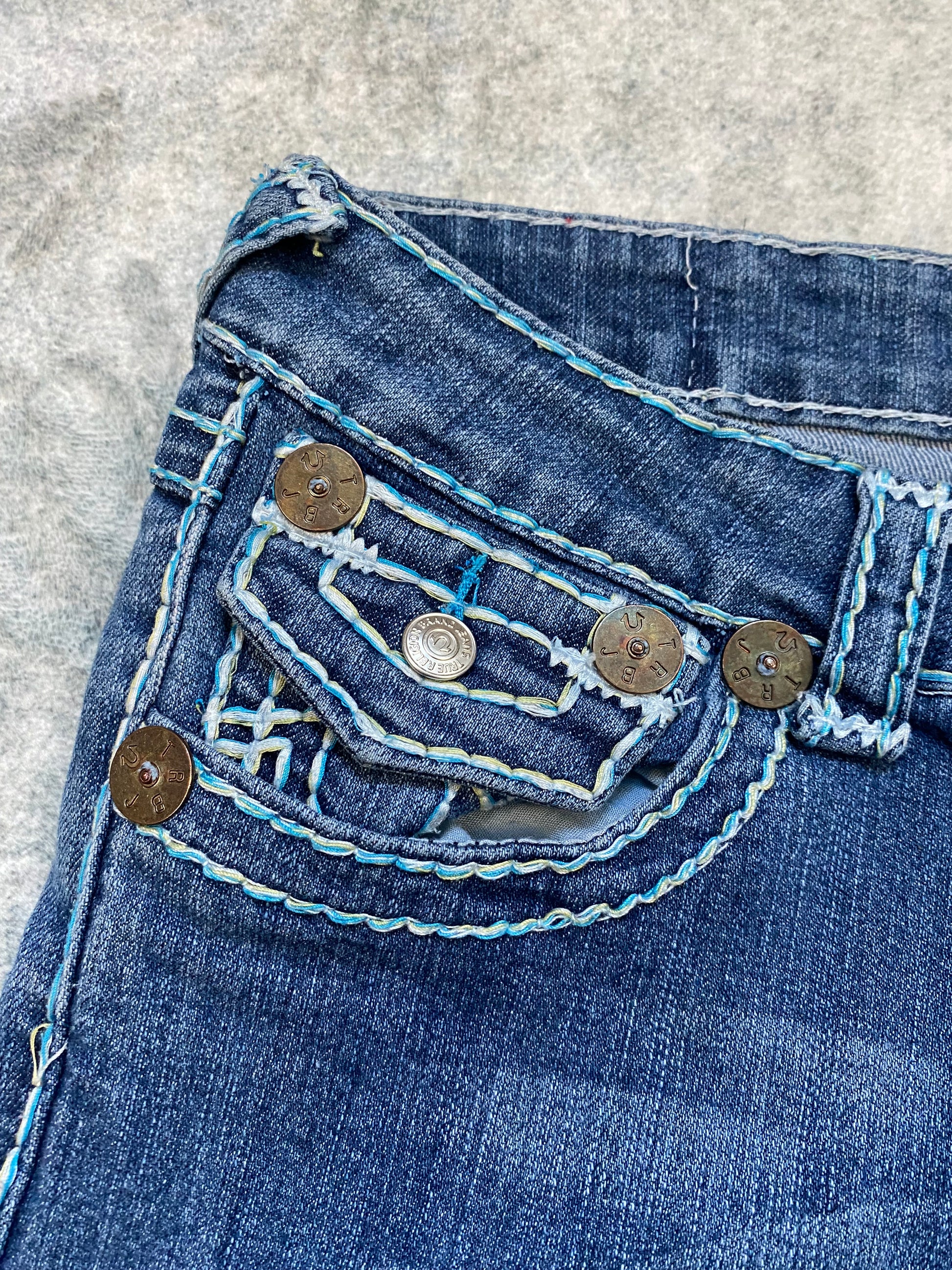 Vintage True Religion Women’s Jeans – Y2K Coquette – Size 28