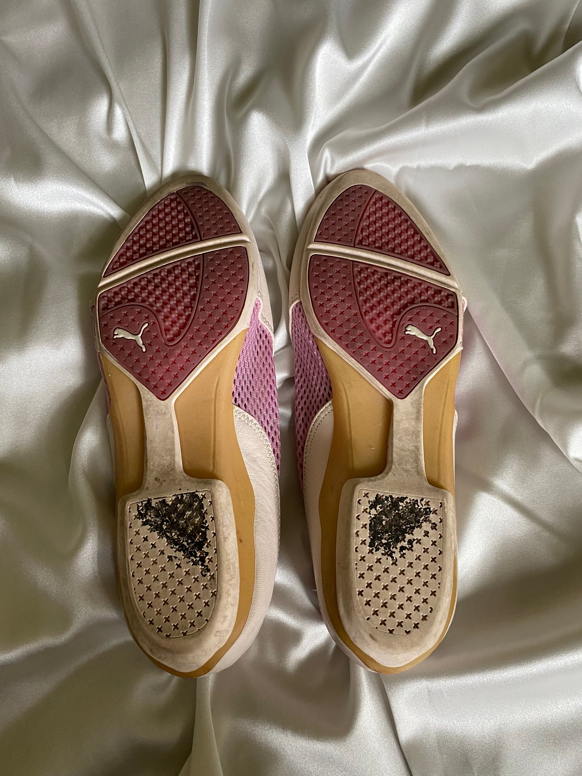 Soft Blush PUMA Slip-Ons – Size EU 39