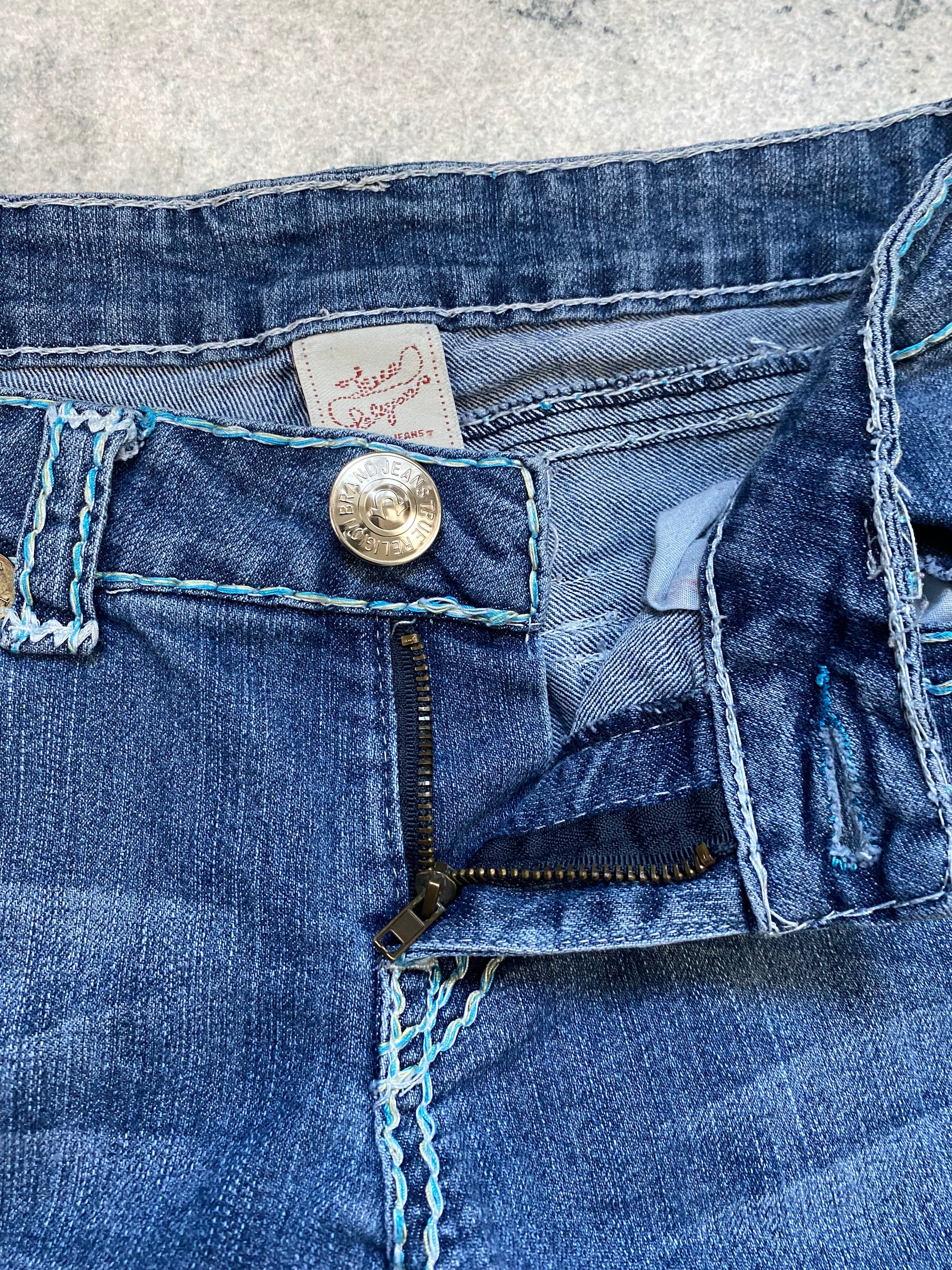 Vintage True Religion Women’s Jeans – Y2K Coquette – Size 28