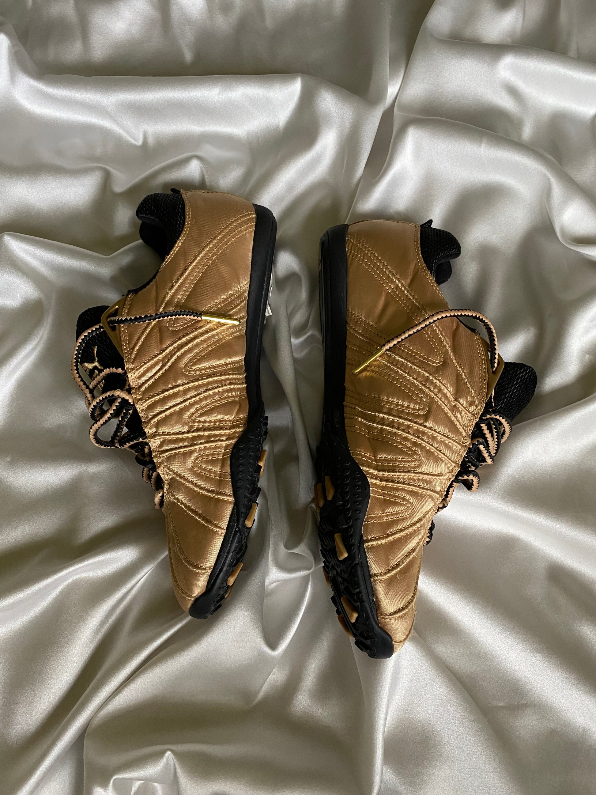 Golden Quilted PUMA speedcat – Size EU 38 – New Without Tags