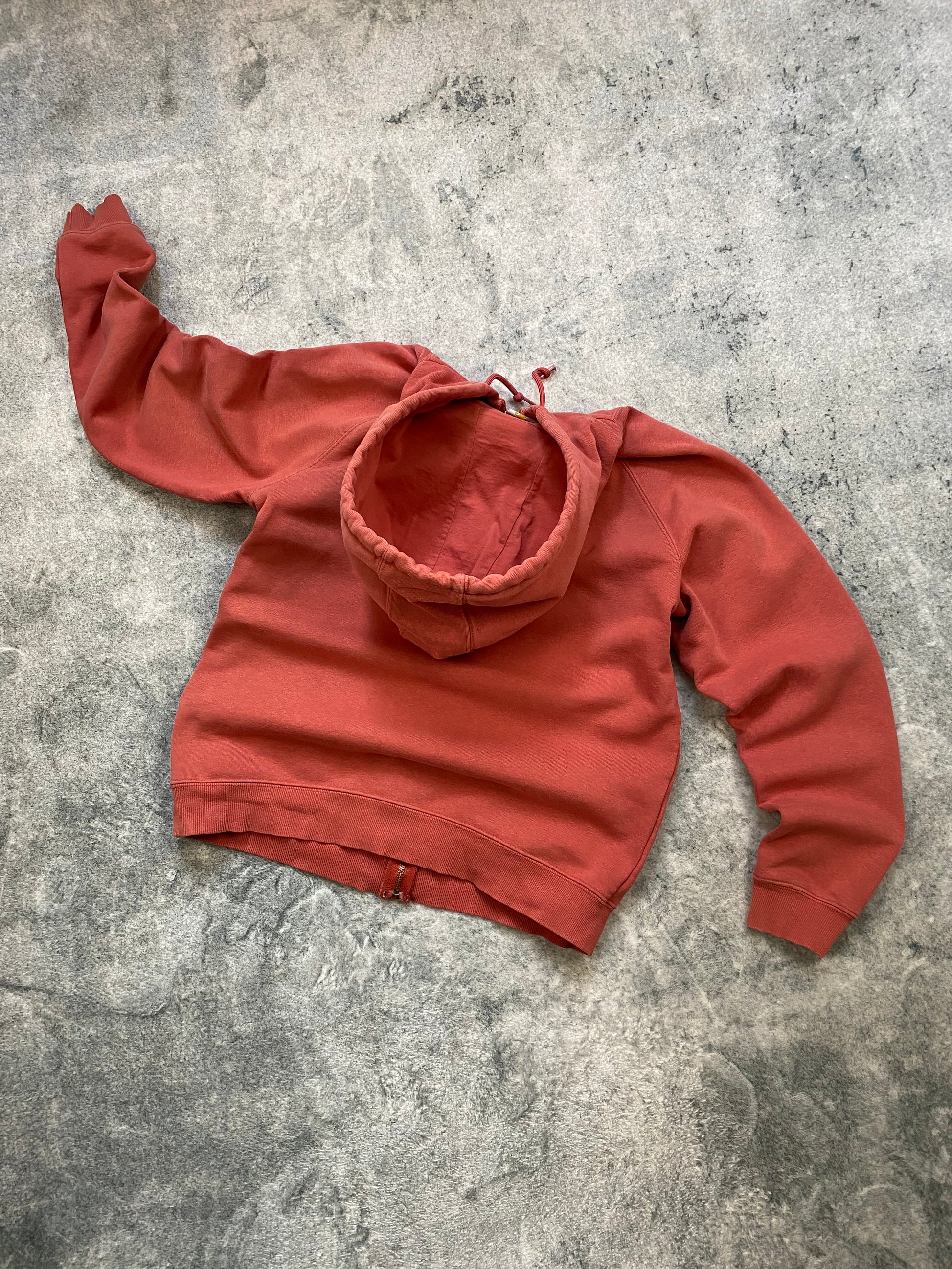 Carhartt Vintage Zip-Up Hoodie – Pink Rose – Women’s Size L