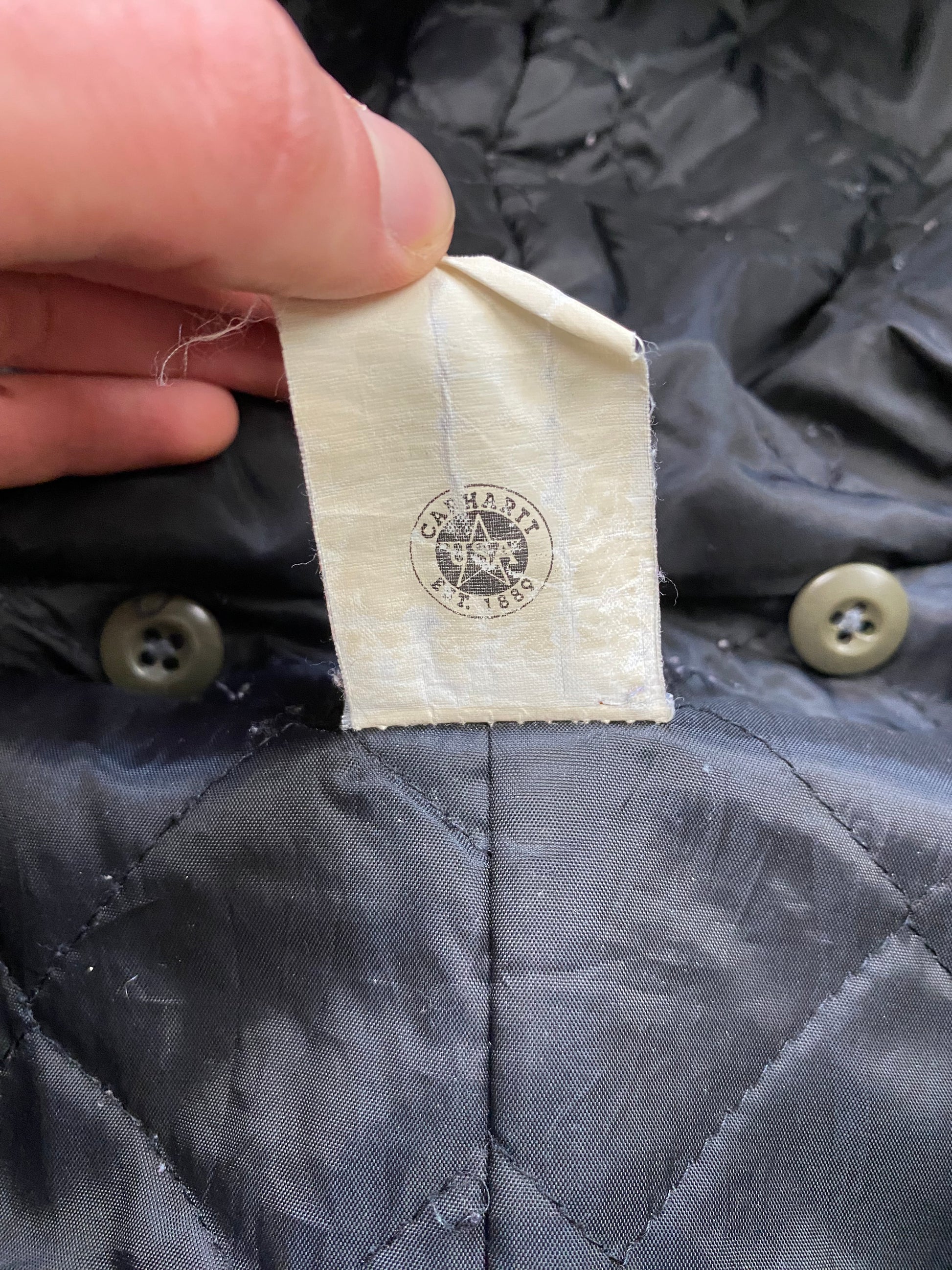 Carhartt Vintage Active Jacket J06 CMT Archive Size L