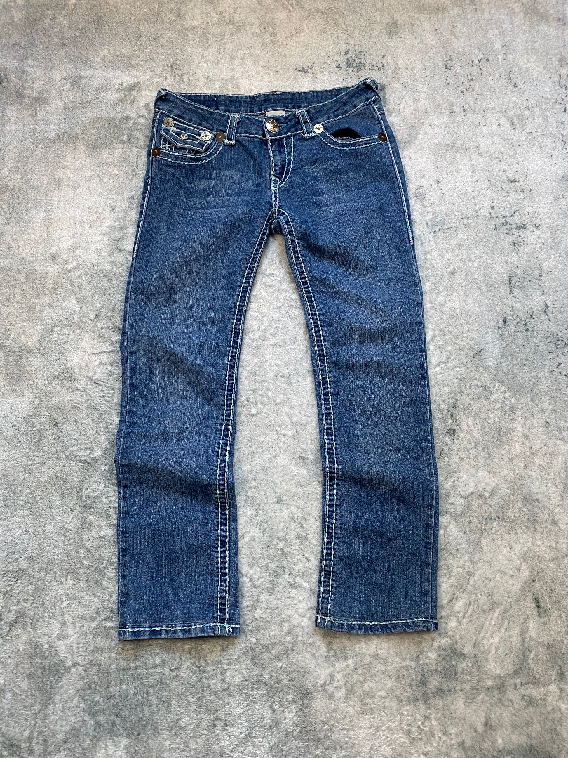 Vintage True Religion Women’s Jeans – Y2K Coquette – Size 28