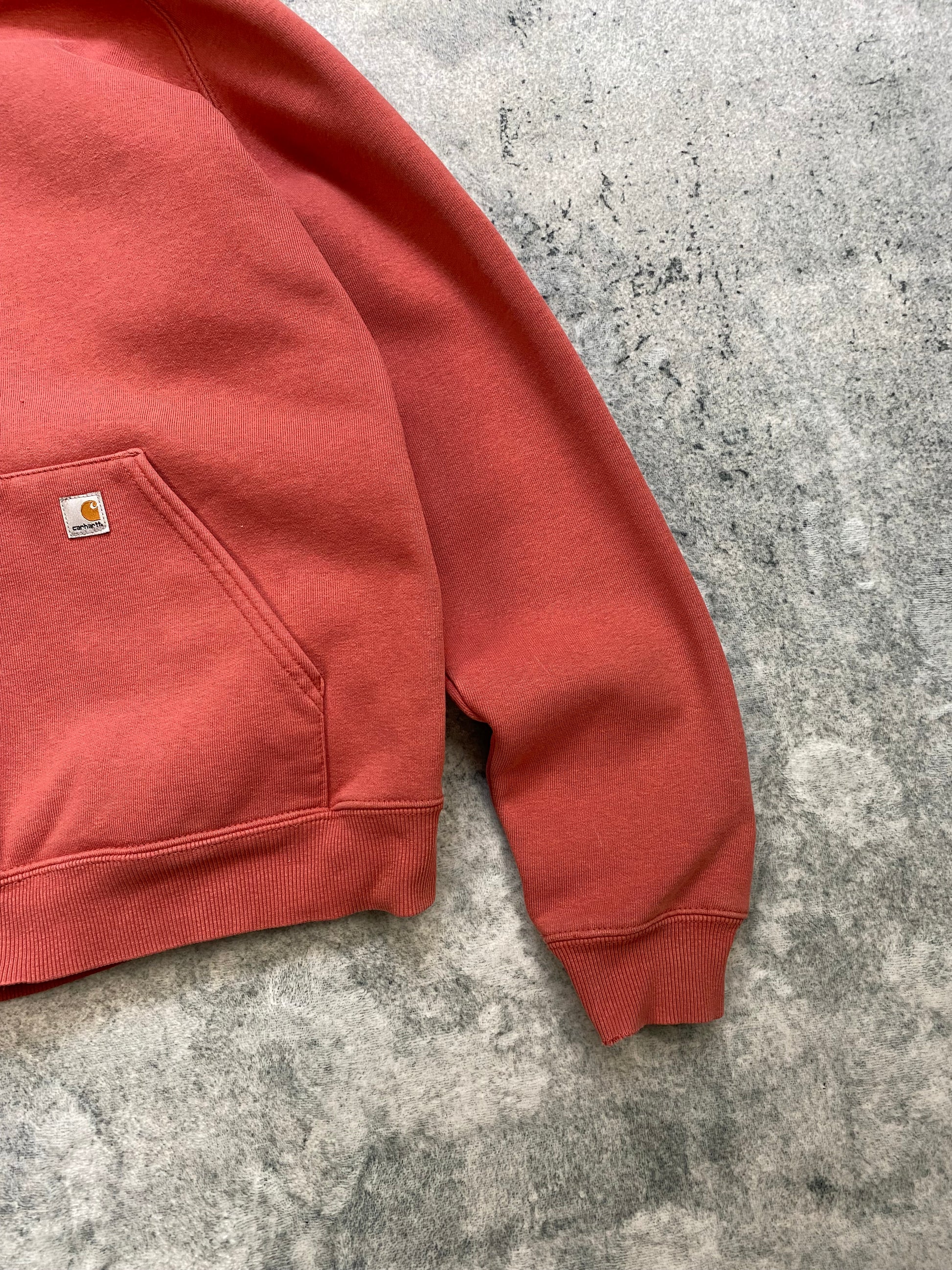 Carhartt Vintage Zip-Up Hoodie – Pink Rose – Women’s Size L