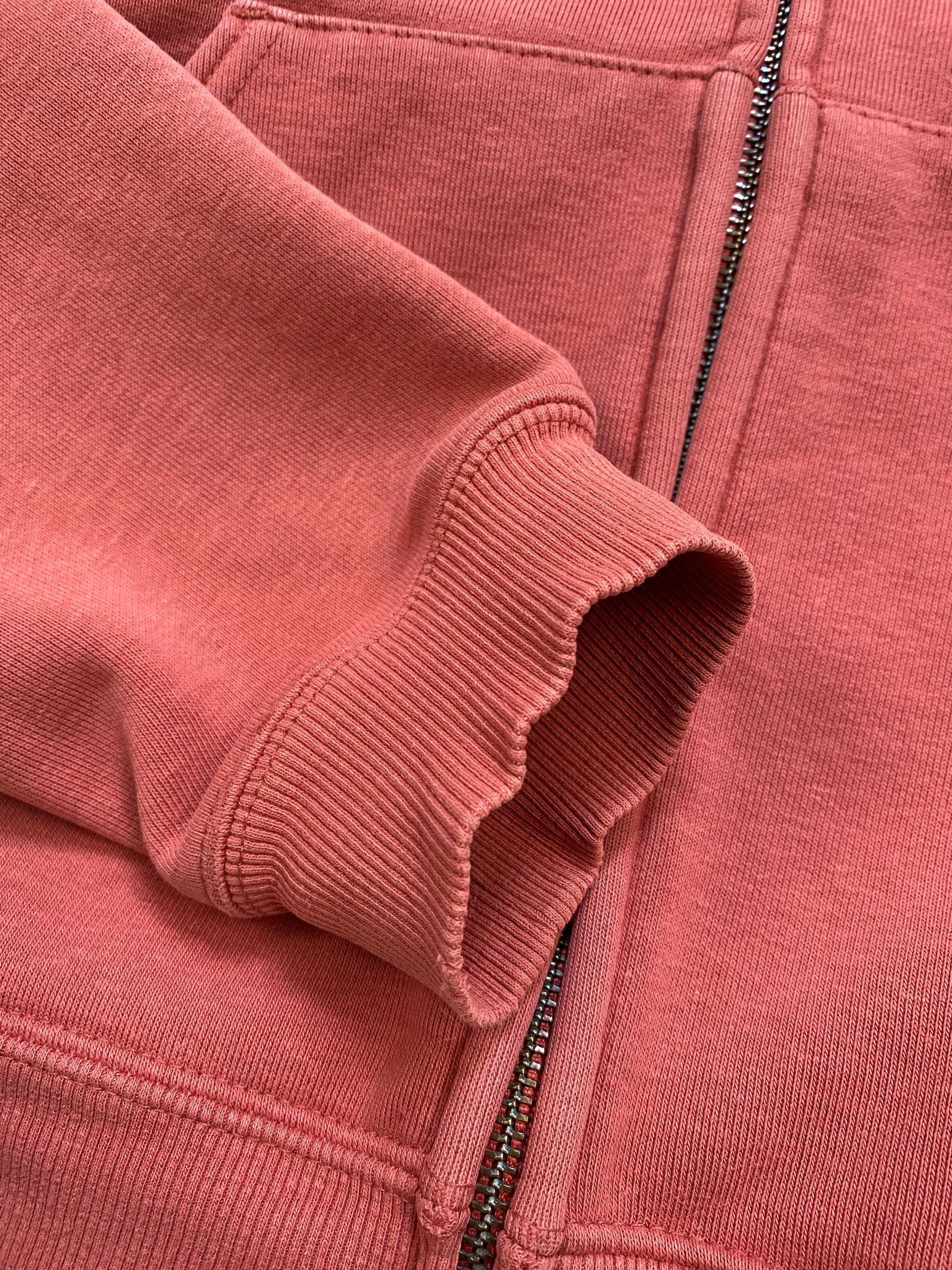 Carhartt Vintage Zip-Up Hoodie – Pink Rose – Women’s Size L
