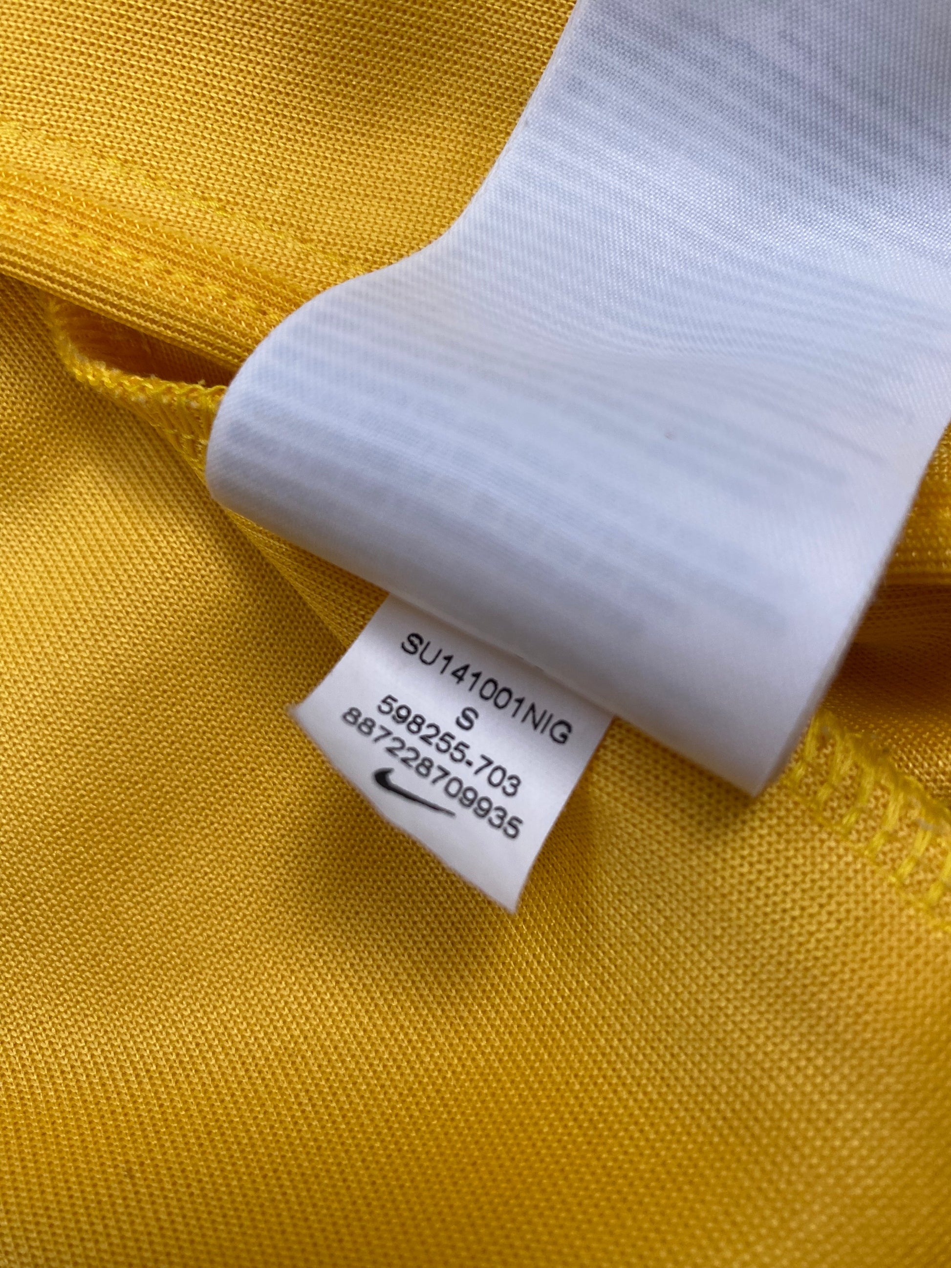 Vintage Nike Brazil Zip Up Hoodie Track Jacket Size S