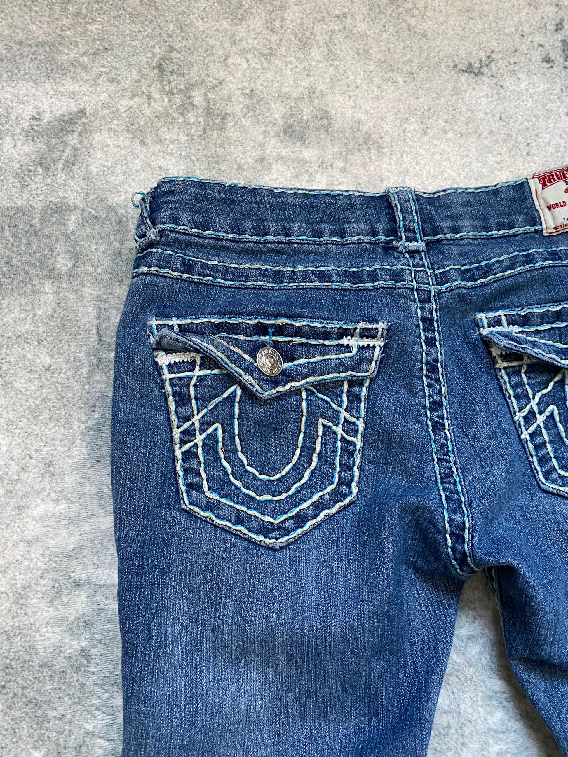 Vintage True Religion Women’s Jeans – Y2K Coquette – Size 28