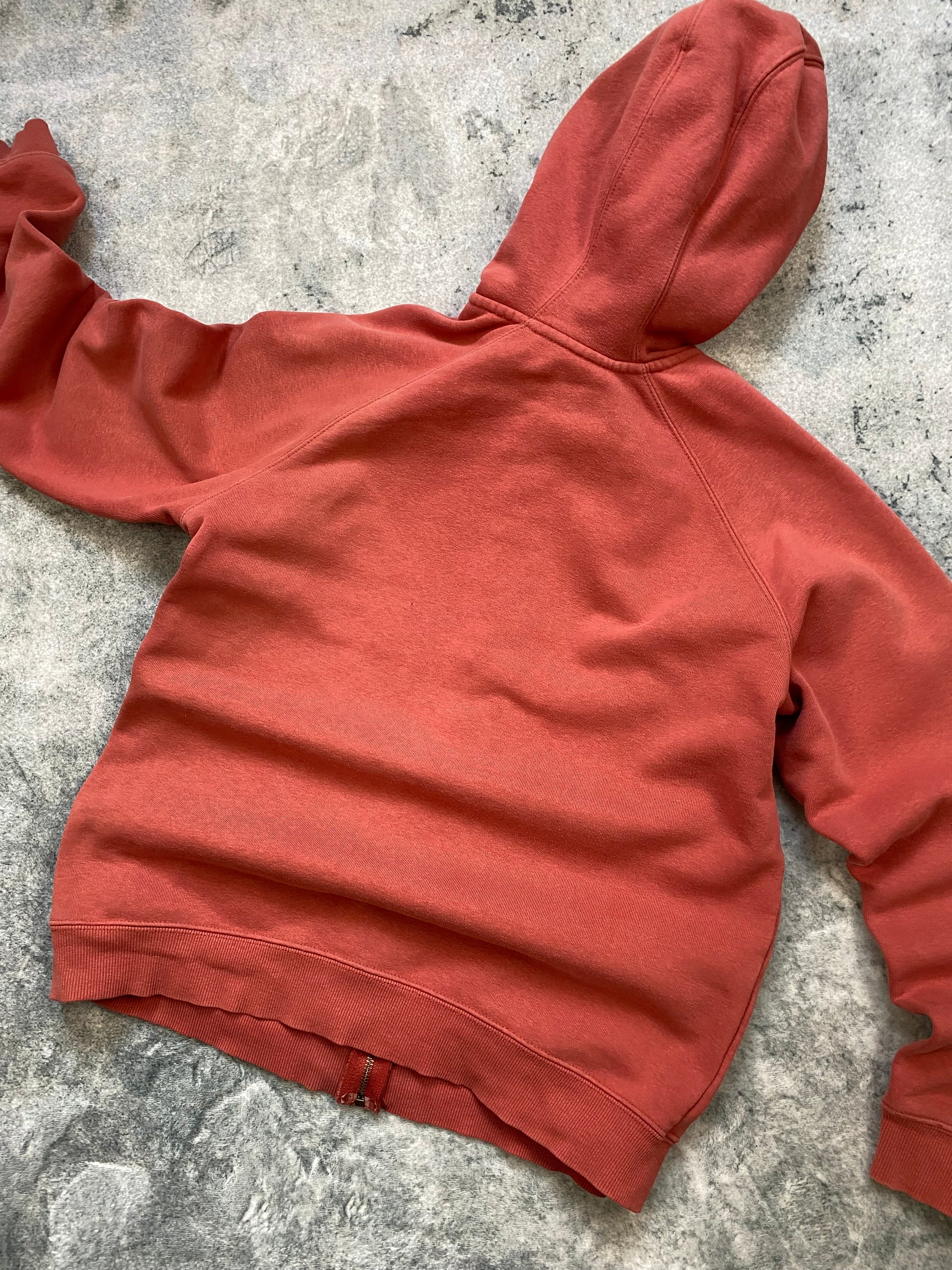Carhartt Vintage Zip-Up Hoodie – Pink Rose – Women’s Size L