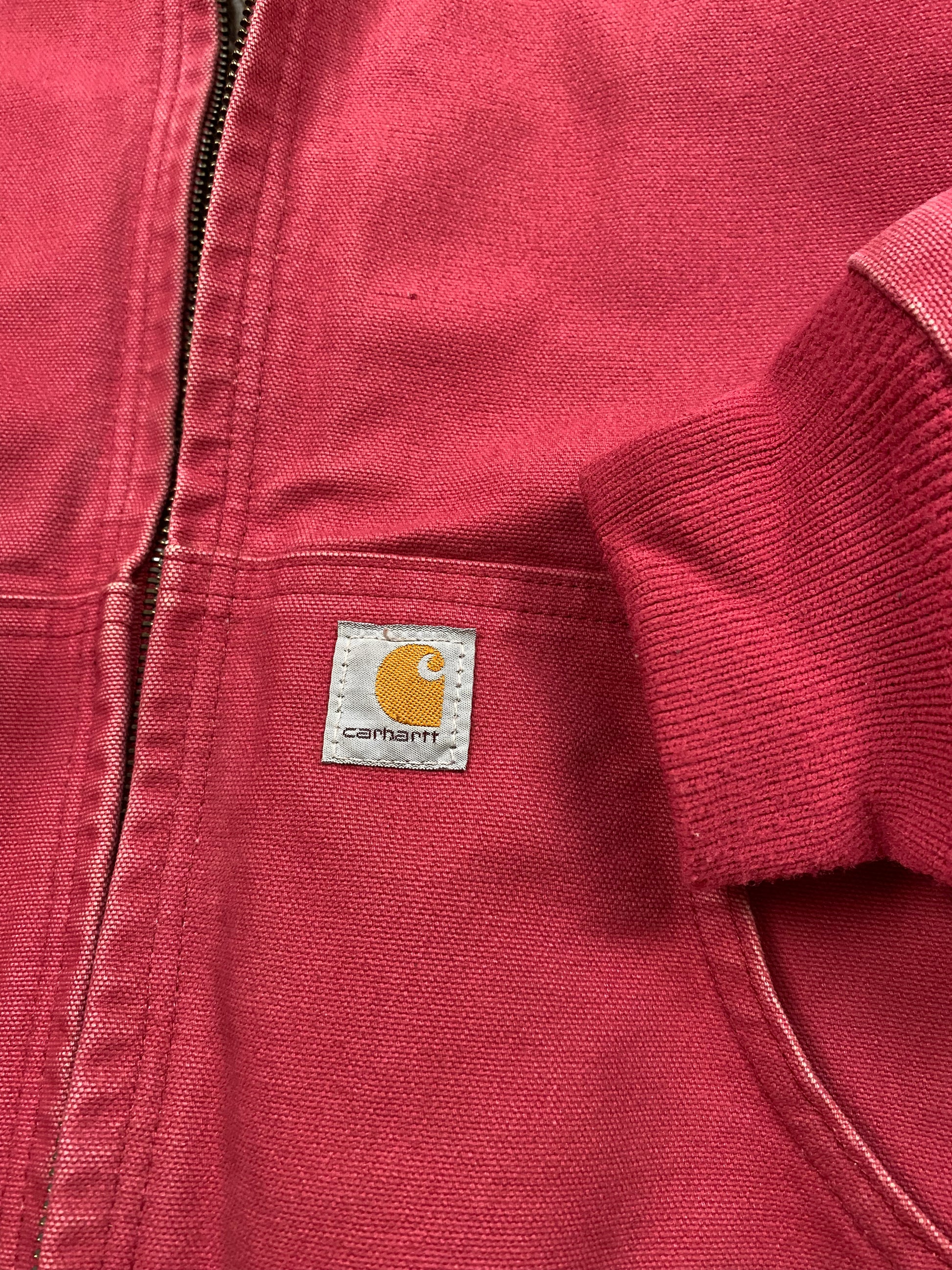 Carhartt Vintage Women's Active Jacket Camo Lined Pink Size M