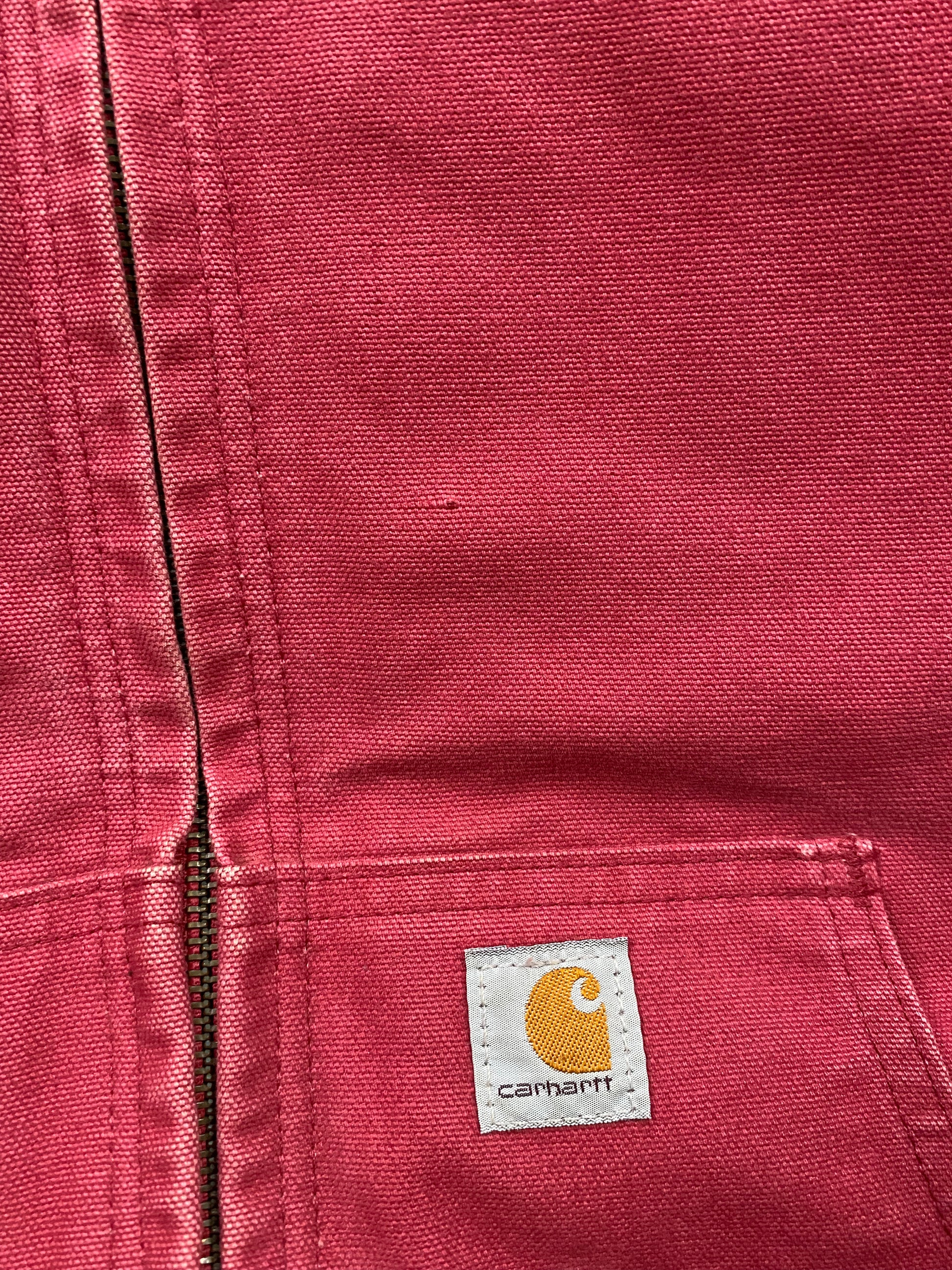 Carhartt Vintage Women's Active Jacket Camo Lined Pink Size M