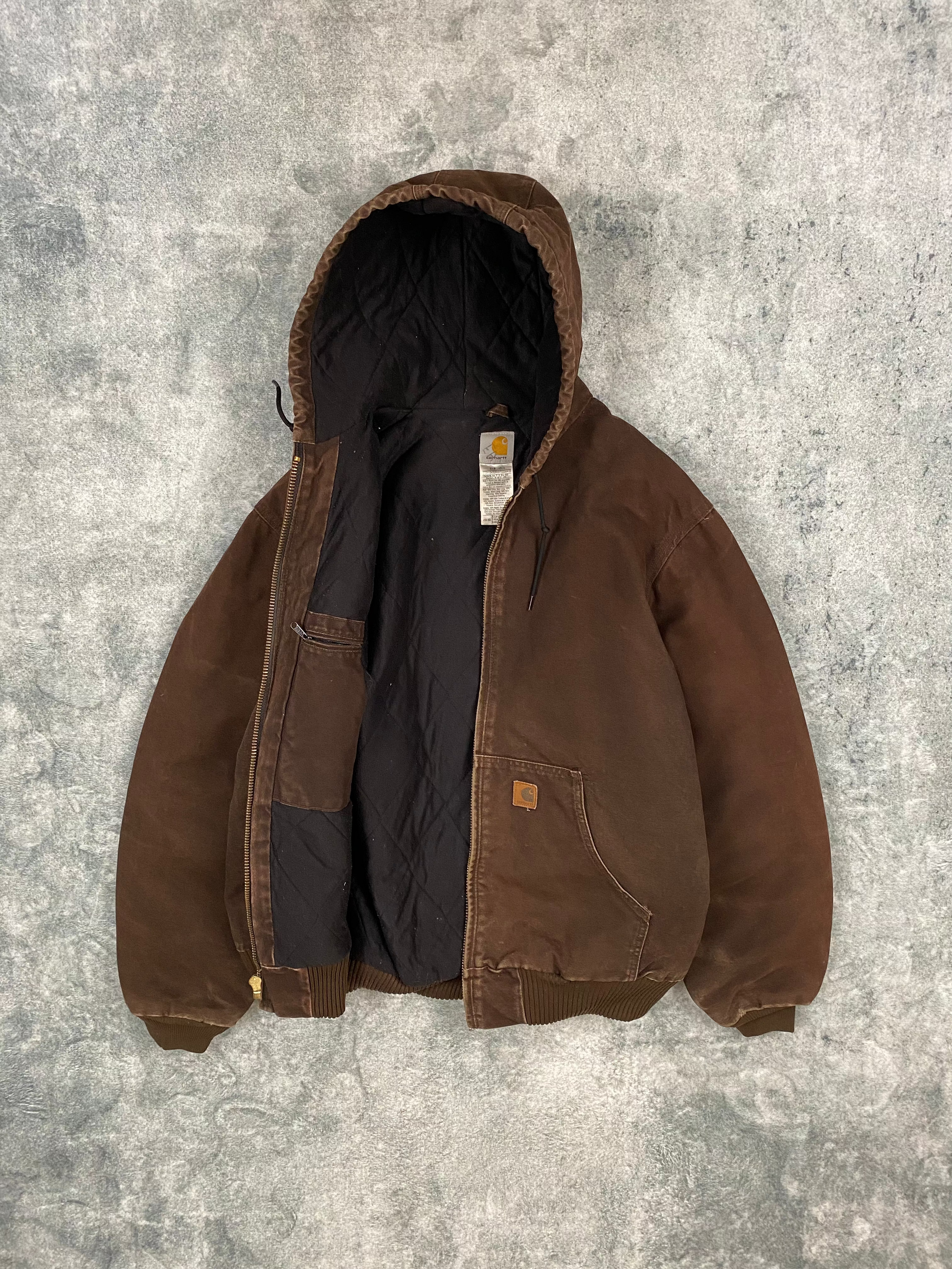 Carhartt Vintage Active Jacket J130 DKB Size XL