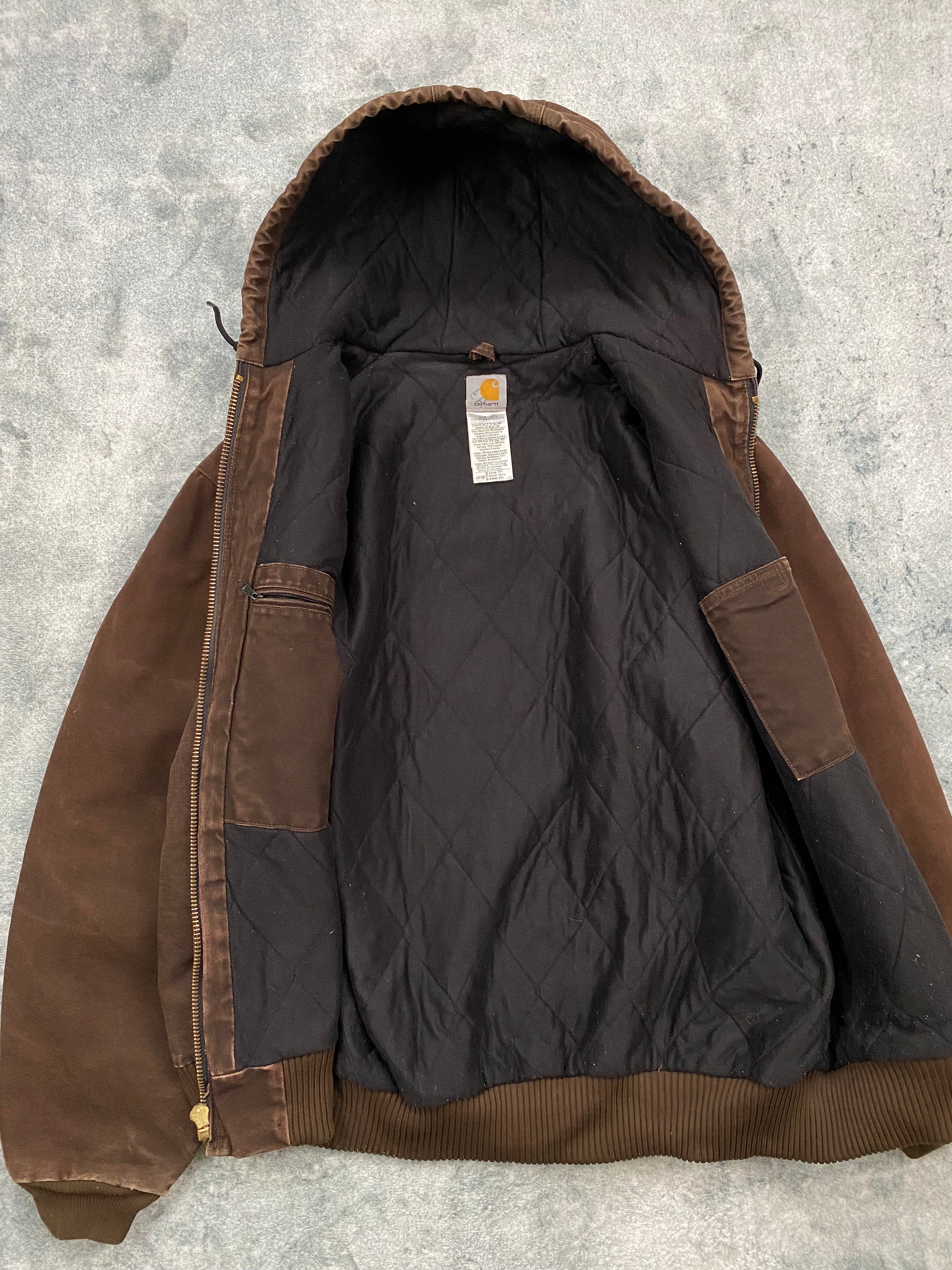 Carhartt Vintage Active Jacket J130 DKB Size XL