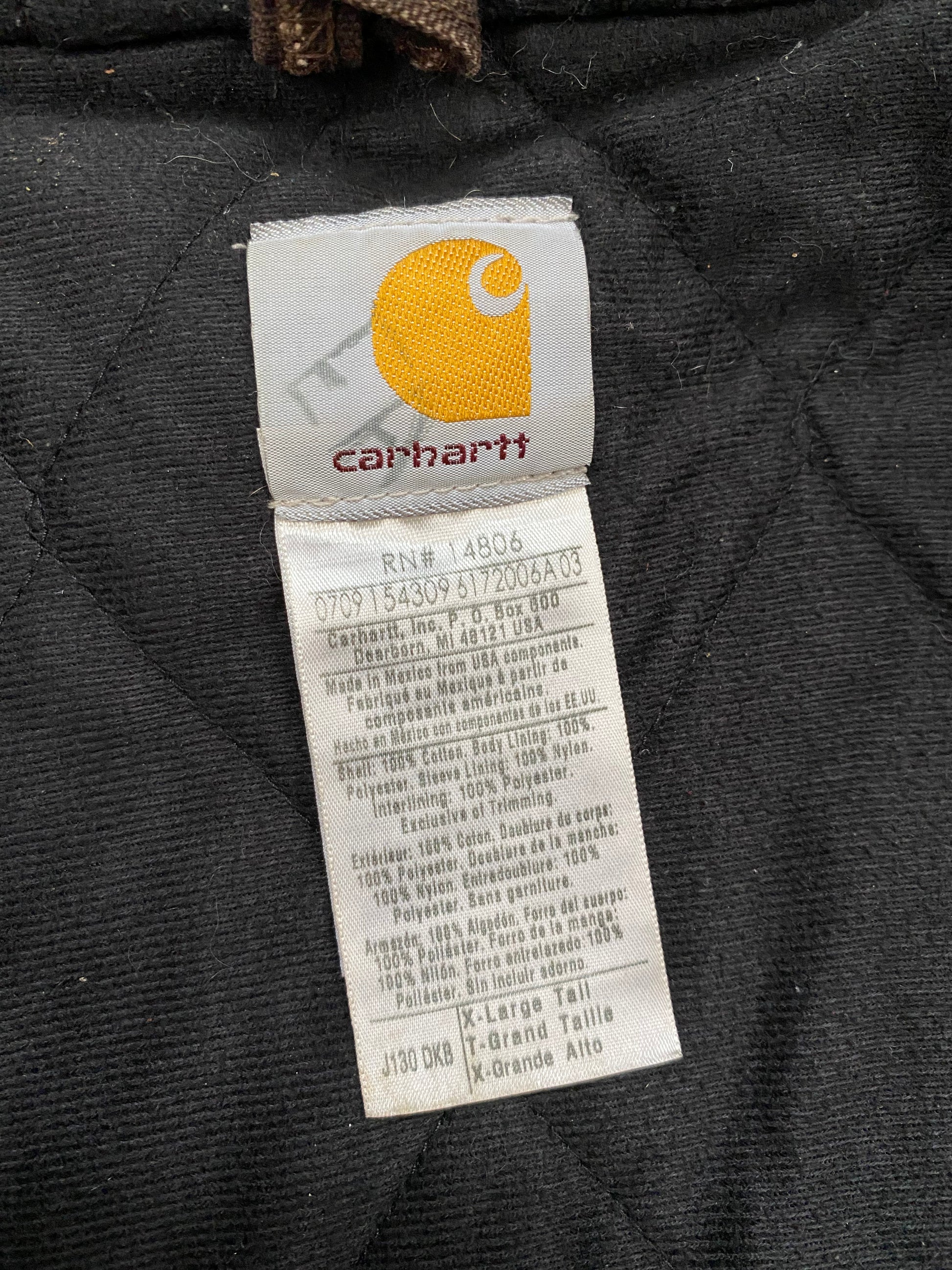 Carhartt Vintage Active Jacket J130 DKB Size XL