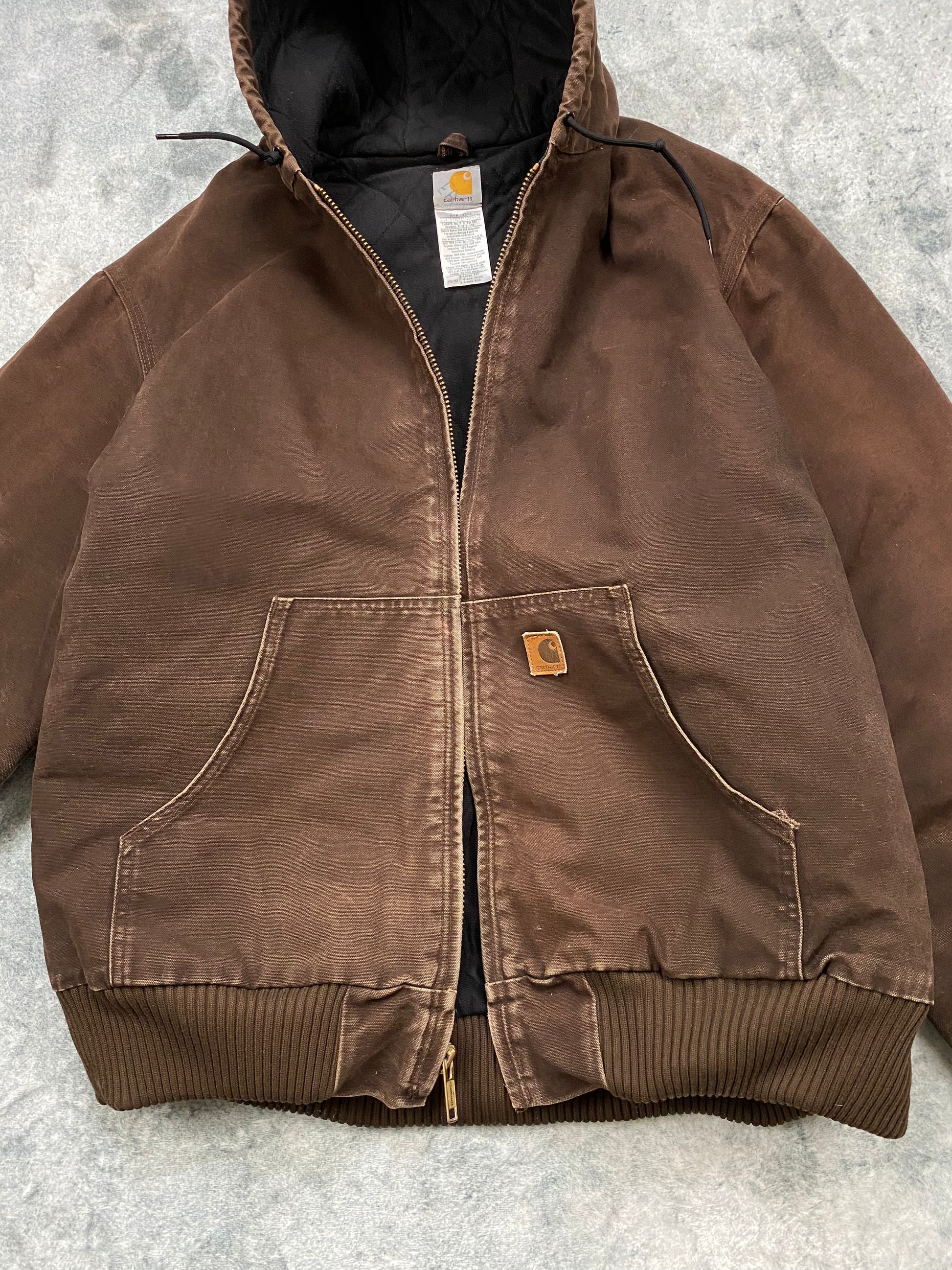 Carhartt Vintage Active Jacket J130 DKB Size XL